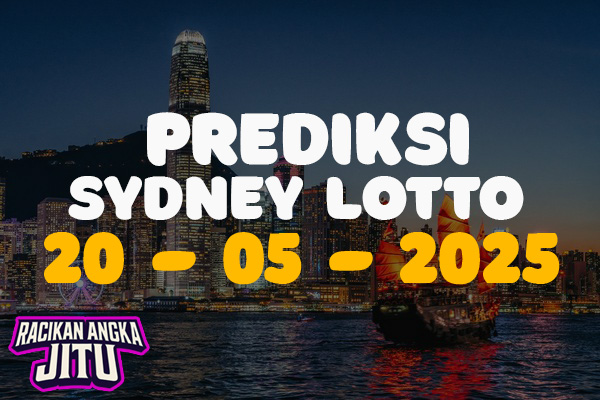 prediksi togel sydney lotto hari ini 20 mei 2025