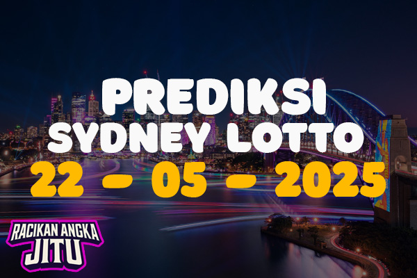 prediksi togel sydney lotto hari ini 22 mei 2025